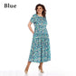 🔥Promotion - 50% discount🎉Summer Patterned Chiffon Dress