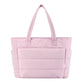 💜Hot Sale 50% OFF 👜Women's Waterproof Bubble Bag 20L Fluffy Tote Bag Quilted Laptop Shoulder Handbag