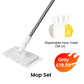 🧹Disposable Dust Mop with 4 Reusable Cloths