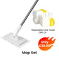🧹Disposable Dust Mop with 4 Reusable Cloths