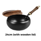 🔥Hot Sale 50% OFF🔥Artisan Unenameled Cast Iron Casserole