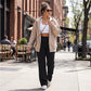 🥳2026 HOT SALE🥳💞50K+ SOLD!☕🧘‍♀️Women's High Waist Wide Leg Pants – Soft stretch fabric, gentle tummy control! Flattering fit for every shape. Easy pull-on, no tricky buttons. Your everyday essential. 🧵🦵