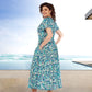🔥Promotion - 50% discount🎉Summer Patterned Chiffon Dress