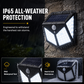 🏠🛡️ IP65 Waterproof & Motion-Activated — Perfect for Gardens, Walls & Pathways 💪