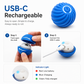 🐶50% OFF NOW! Smart Interactive Bouncing Ball‑Automatic Rolling Moving Dog Toy, USB Rechargeable Indoor Pet Entertainment Ball for Dogs