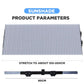 🔥Hot Sale 50% 0FF❄️Automatic Retractable Sun Shade