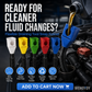 🔧 Flexible Oil Drain Funnel – Bendable Reusable Fluid Transfer Tool for Automotive Maintenance