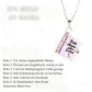 💖 50% OFF! ✨ Openable Heart Book Pendant Necklace – Stainless Steel Engraved Love Letter Locket with Gift Box for Mom, Daughter, Son & Partner 📖