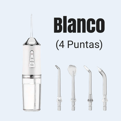 🦷Hilo dental de pulso eléctrico, ¡el potente flujo de agua penetra en los espacios entre los dientes, MAX potencia de limpieza!🦷