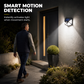 🏠🛡️ IP65 Waterproof & Motion-Activated — Perfect for Gardens, Walls & Pathways 💪