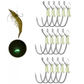 Luminous Live Shrimp Hook Set for Fishing