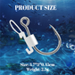 Luminous Live Shrimp Hook Set for Fishing