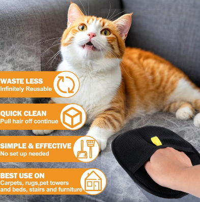 🧤Clearance Sale – Essential Pet Hair Cleaning Gloves