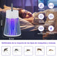 Portable indoor and outdoor insect exterminator - trap for flies and mosquitoes
