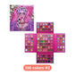 Vibrant Beaded Matte Eyeshadow Highlight Blush Palette