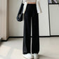 Casual Cool Feeling Drawstring Wide Leg Pants