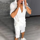 Casual Hooded Sweatshirt 2-Piece Set