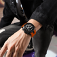 💎Stylish Sports Watch with Luminous Display, Silicone Strap and Waterproof Design