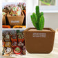 Ceramic Breathable Flower Pot for Indoor & Outdoor