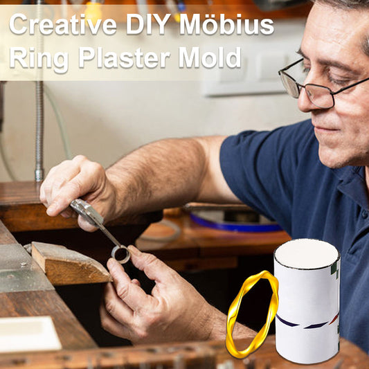 Creative DIY Möbius Ring Plaster Mold