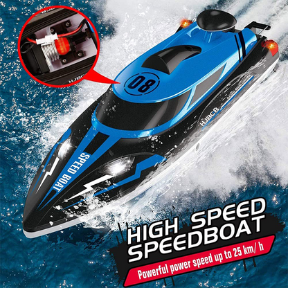 Electric Fast Speed Remote Control Boat for Pools ＆ Lakes