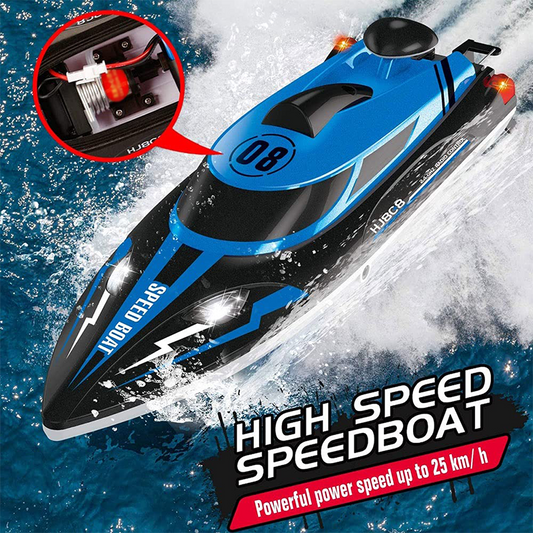 Electric Fast Speed Remote Control Boat for Pools ＆ Lakes