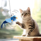 Realistic Chirping Bird Cat Self-Play Toy to Stimulate Hunting Instincts