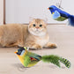 Realistic Chirping Bird Cat Self-Play Toy to Stimulate Hunting Instincts