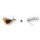 Realistic Chirping Bird Cat Self-Play Toy to Stimulate Hunting Instincts