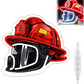 Firefighter Helmet LED Decoration Light