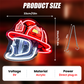 Firefighter Helmet LED Decoration Light