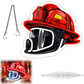 Firefighter Helmet LED Decoration Light