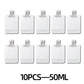 (🌷Super practical stuff ) Portable Travel Fluid Makeup Packing Bag(10 Pcs）