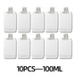 (🌷Super practical stuff ) Portable Travel Fluid Makeup Packing Bag(10 Pcs）