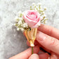 ✨【Wearable Fresh Flower Brooch Pin - Versatile Elegant Natural Charm】✨