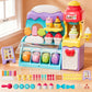 🎄 50% OFF! 🍦 DIY ICE CREAM PLAY DOUGH - 6 Colors & 10 Tools, Non-Toxic Sensory Toy for Creative Role Play, Perfect Gift for Kids Aged 3-8 🎁✨