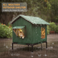 🐱 50% OFF! 🏡 All-Weather Elevated Cat House – Waterproof Oxford & thermal lining ✨
