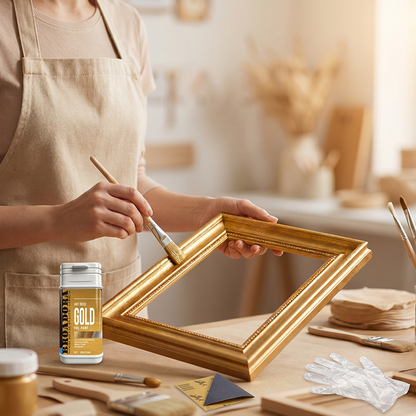 ⏳Limited-time 50% off⏰High Adhesion Multi-Surface Gold Foil Paint💛🖌️