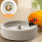 😍Best Sellers 50%OFF🎉2-in-1 Volcanic Rock Bird Food Bowl & Beak Grinder