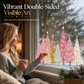 🏆 Last Day Special Price $17.99! 🎄Christmas Sale 50% OFF!💞3-Piece Christmas Window Cling Set – Glue-Free Static Holiday Decor