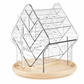 ⏳🔥LIMITED-TIME 50% OFF! ⏰💄Transparent Plastic Rotating Makeup Organizer✨