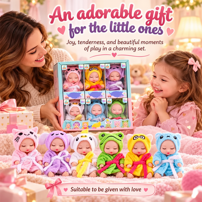 🎉🔥Hot Sale – 38,000+ Sold!🧒🥰Mini Reborn Baby Dolls – Lifelike & Realistic Baby Dolls