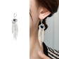 ⏳Limited-time 50% off⏰Elegant bow-shaped earrings with zircon and long dangles👂🎆📿