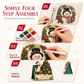 🎅Christmas HOT SALE💞50K+ SOLD!✨DIY 3D Christmas Greeting Cards Set