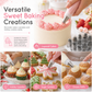 🎂🧁 Multi-Shape Cake Decorating Piping Tips Set — Endless Designs & Easy to Use ✨