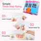 🎂🧁 Multi-Shape Cake Decorating Piping Tips Set — Endless Designs & Easy to Use ✨