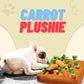 🥕 Carrot Plush Dog Toy – Interactive Pull-Out Carrot Patch Mat for Playful Pups
