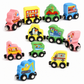 ♟️Montessori Magnetic Wooden Number Train, Early Learning Counting Toy, Perfect Gift for Toddlers Boys Girls🚂