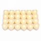 🕯️✨ 24 Pack LED Flameless Tea Light Candles — Realistic Flickering Glow 🔥