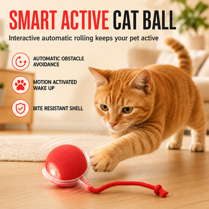 🎉 Up to 50% OFF! Smart Rolling Cat Ball — Limited-Time Offer ⏰🔥